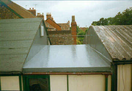 Flat roof